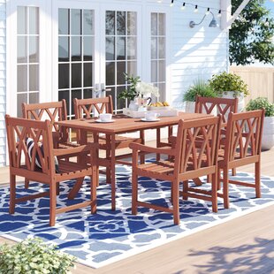 Elliot creek 7 piece deals dining set